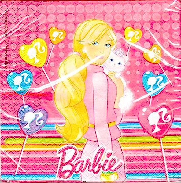 Barbie´s Potrait Peçete