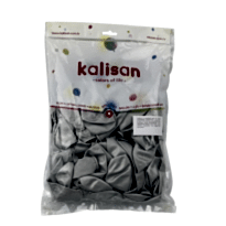 12 inç Metalik Silver Balon