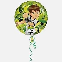 18 İnc Folyo Ang Balon Ben 10 Paketli