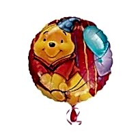 18 İnç Pooh Parti Anagram Folyo Balon