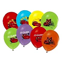 4+1 Cars Baskılı Balon