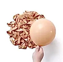 5 INC SÜTLÜ KAHVE (BLUSH) BALON 100LÜ