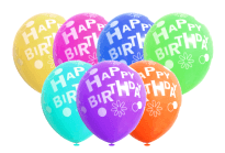 Çepeçevre H.Birthday Karışık Basklı Balon (100lük)