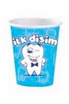 İlk Dişim Erkek Bardak ( 10 Ad )