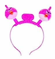 Işıklı Kuş Pembe Taç