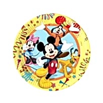 Mickey Carnival Kağıt Tabak