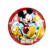 Playful Mickey Kağıt Tabak