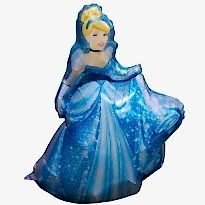 Super Shape Foil Balloon Cindirella