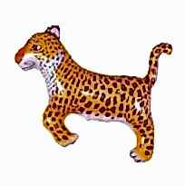 Supershape Leopar Flexi Folyo Balon